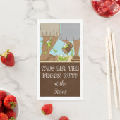 Passover Guest Towel Napkins Bcgd de kikkers uit Servet (Insitu)