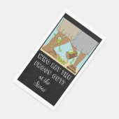 Passover Guest Towel Napkins, die de kikkers uit d Servet (Hoek)