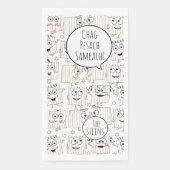 Passover Guest Towel Napkins Matzahs Servet (Voorkant)