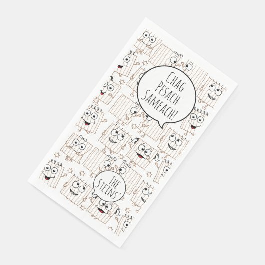 Passover Guest Towel Napkins Matzahs Servet (Hoek)