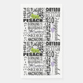 Passover Guest Towel Napkins Passover Days Servet (Voorkant)