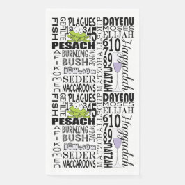 Passover Guest Towel Napkins Passover Days Servet