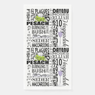 Passover Guest Towel Napkins Passover Days Servet