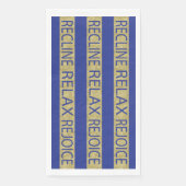 Passover Guest Towel Napkins Recline Relax Servet (Voorkant)