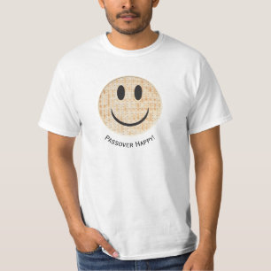 Passover Happy Matzah Mannen Waarde T-Shirt