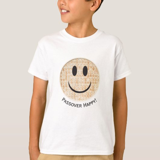 Passover Happy Matzah Tagless T-Shirt (Voorkant)