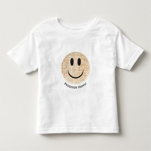 Passover Happy Matzah Toddler Fine Jersey T-Shirt (Voorkant)