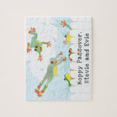 Passover Hoppy Frogs Puzzle Legpuzzel (Verticaal)