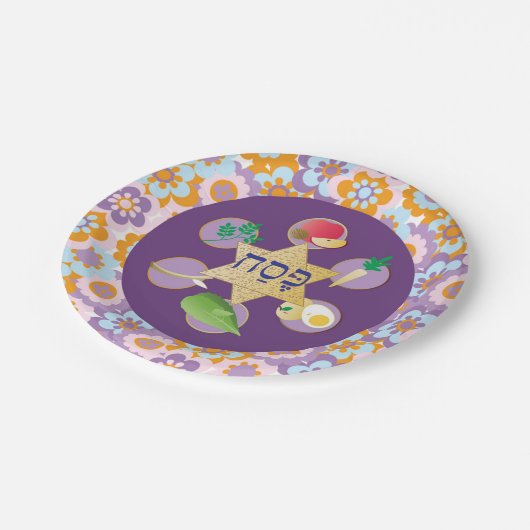 Passover Joy Papieren Bordje (Gekanteld)