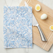 Passover Kitchen Towel - Mix & Match Dinnerware Theedoek (Quarter Fold)