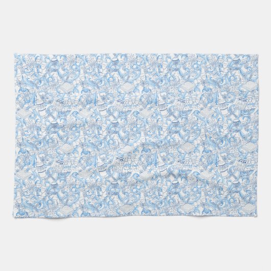 Passover Kitchen Towel - Mix & Match Dinnerware Theedoek (Horizontaal)