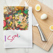 Passover Kitchen Towel Theedoek (Quarter Fold)
