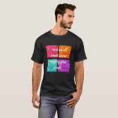 Passover Mannen Donkere Funny T-Shirt Mighty Fine (Voorkant volledig)