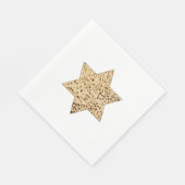 Passover Matzah Bread Star van David Servetten (Hoek)