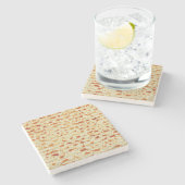 Passover Matzah decor Borden papier Stenen Onderzetter (Zijkant)