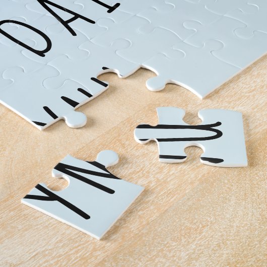 Passover Matzah Shark Daiaynu Legpuzzel (Zijkant)