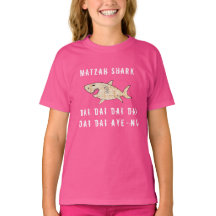 Passover Matzah Shark Girls' Basic T-Shirt