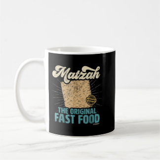 Passover Matzah the Original Fast Food Funny Seder Koffiemok
