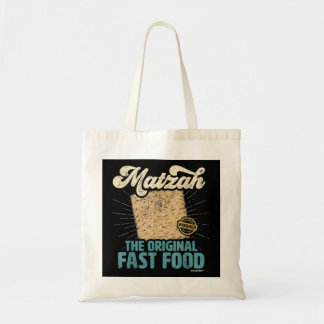 Passover Matzah the Original Fast Food Funny Seder Tote Bag