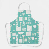 Passover Matzah Wine Blue Schort (Voorkant)