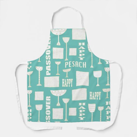 Passover Matzah Wine Blue Schort (Voorkant)