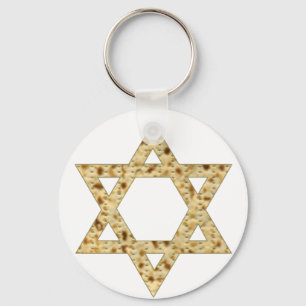 Passover Matzoh Star van David Sleutelhanger