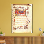 Passover Meal, Noord-Spanje Canvas Afdruk (Insitu (Woonkamer))