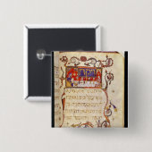 Passover Meal, Noord-Spanje Vierkante Button 5,1 Cm (Voorkant /achterkant)