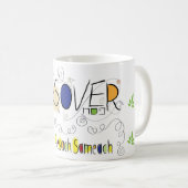 Passover Mok 11 oz Chag Pesach Sameach (Voorkant rechts)