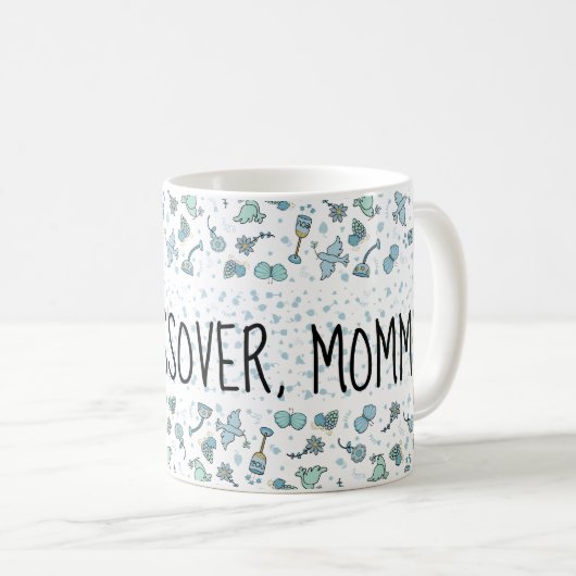 Passover Mok 11 oz. Whimsical Seder Time (Voorkant rechts)