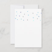 Passover Moses & Israëlieten Kaart van de exodus H (Achterkant)