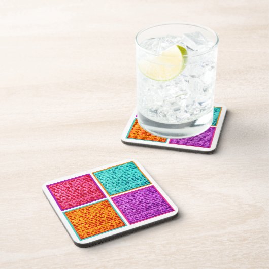 Passover Onderzetters Colorful Matzah (Rechterzijde)