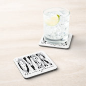 Passover Onderzetters: "Ga de wijn over, alsjeblie Bier Onderzetter (Rechterzijde)