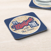 Passover Onderzetters "Het is Matzah Time" (Linkerzijde)