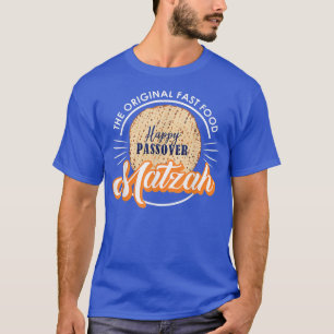 Passover Original Fast Food Matzah Seder Jewish Ho T-shirt