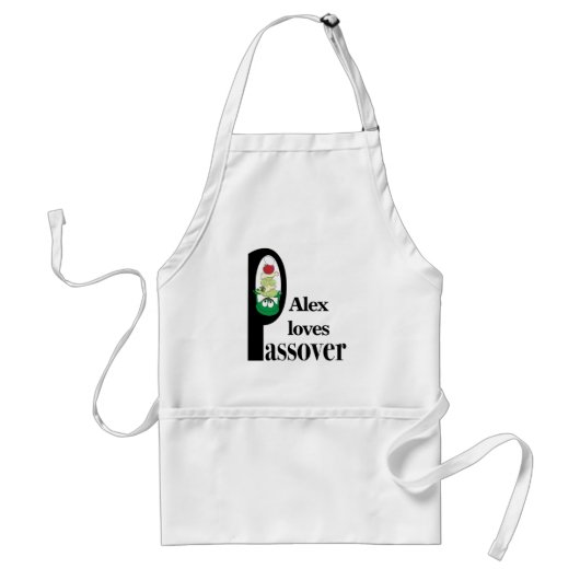 Passover "P is voor Passover" StandaardSchort Standaard Schort (Voorkant)