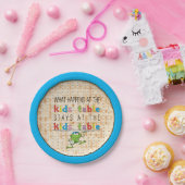 Passover Paper Bord "The Kinderen Table" Patroon (Feest)