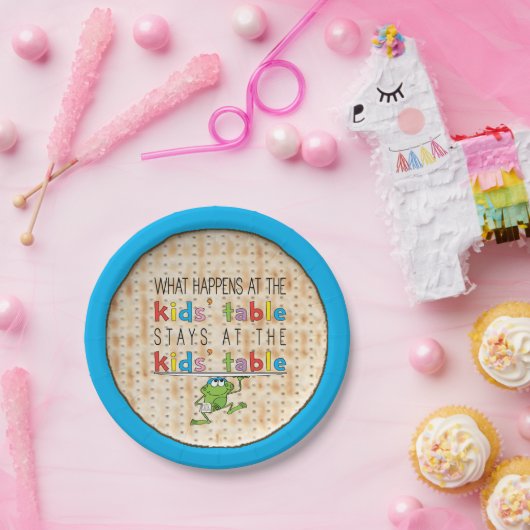 Passover Paper Bord "The Kinderen Table" Patroon (Feest)