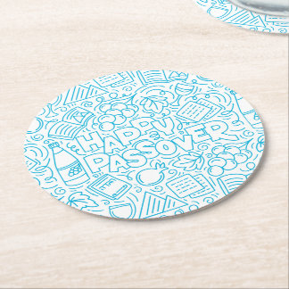 Passover Paper Coaster Ronde Kartonnen Onderzetter