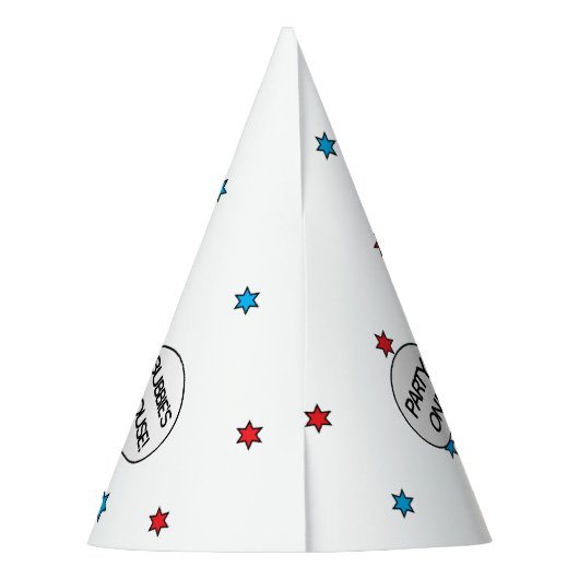 Passover Party Pet Matzah Matzah Matzah Feesthoedjes (Achterkant)