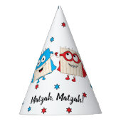 Passover Party Pet Matzah Matzah Matzah Feesthoedjes (Voorkant)