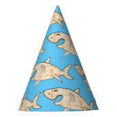 Passover Party Pet Matzah Shark Feesthoedjes (Voorkant)