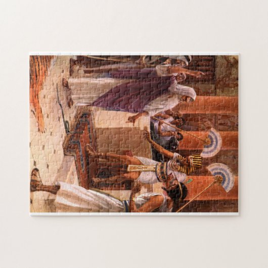 PASSOVER PESACH BIBLE PUZZLE MOSES AND PHARAOH LEGPUZZEL (Horizontaal)