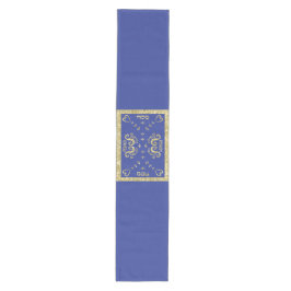 Passover Pesach Blue Medium Tafelloper