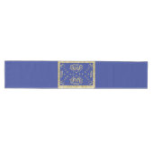Passover Pesach Blue Medium Tafelloper (Horizontaal)