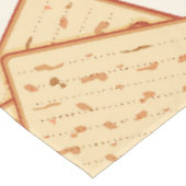 Passover Pesach Jerusalem Pesach Holiday Tableclo Tafelkleed (Gekanteld)