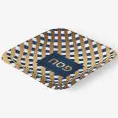 Passover Pesach Seder Dinner Elegant Hebreeuws Papieren Bordje (Gebogen)