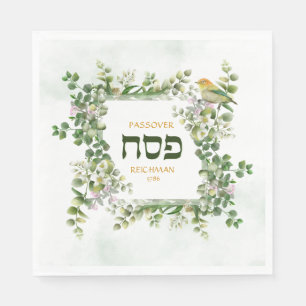 Passover Pesach Seder Hebreeuws Eucalyptus Bird Li Servet