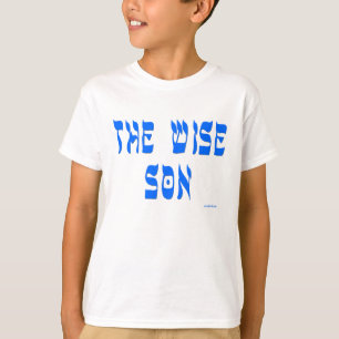 PASSOVER PESACH SEDER SHIRT "DE WISE SON"