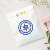 Passover "Pesach Star" Goodie Favor Bag Bedankzakje (Gezegeld)